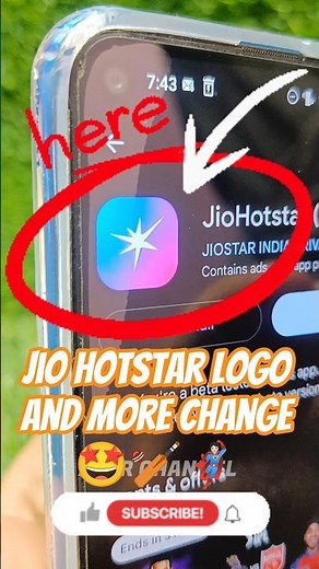jio hotstar logo and more change 🤩🏏🦸🏻‍♀️ #azarchannel #jiohotstar #ipl