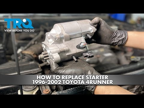 How to Replace Starter 1996-2002 Toyota 4Runner