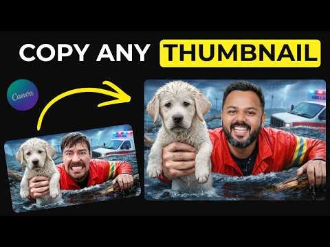 Canva Thumbnail Trick 2026 | Design High CTR YouTube Thumbnails