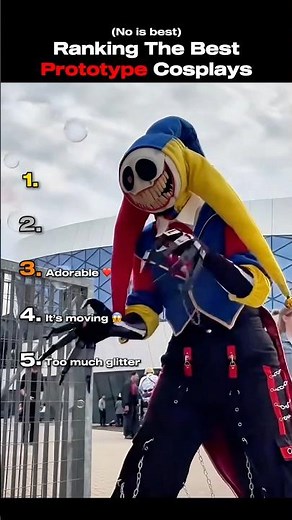 Ranking The Best Prototype Cosplays #shortsviral