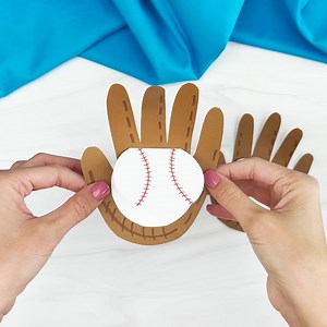 ⚾ This baseball card craft is a home run for Father’s Day! Snag the template 👇 | Simple Everyday Mom
