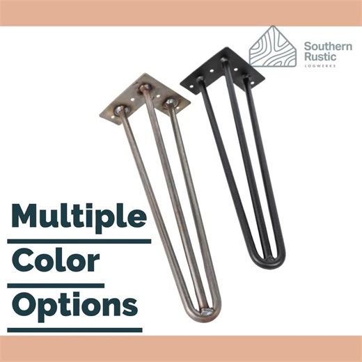 Rustic Live Edge Bench: Honey Pine With Hairpin Legs - Etsy