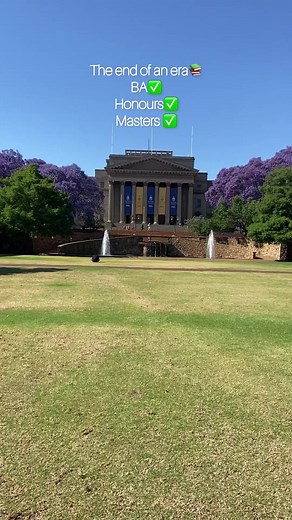 5 years later, time to confront the purpose🥹❤️ #postgraduate #girlswithmastersdegrees #witsuniversity