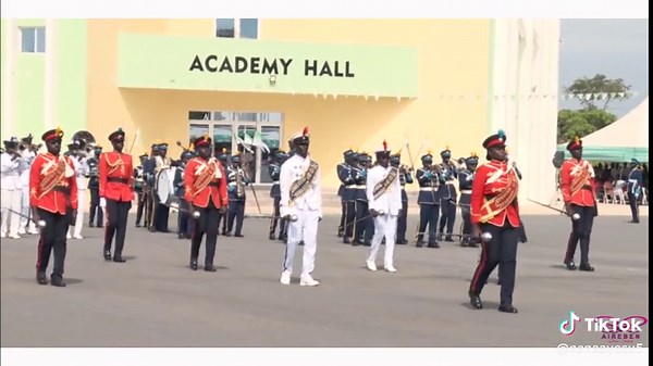 GMA GRADUATION PARADE #BAND TROOPING #