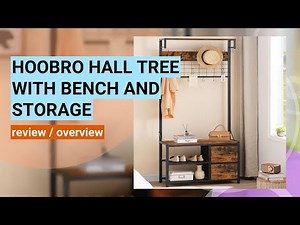 HOOBRO Hall Tree Review: Stylish & Functional Entryway Solution!