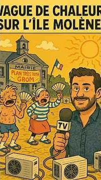 La canicule à Molène #bretagne #humour #simoncojean