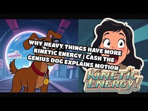 Why Heavy Things Have More Kinetic Energy | Cash the Genius Dog Explains Motion