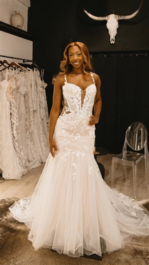 1.5K views · 863 reactions | Which one are you choosing?朗 #glamweddingdress #modernweddings #2026bride #2027bride #dfw | Birdie Bridal | Facebook