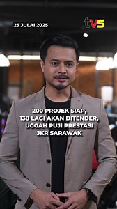 200 projek siap, 138 lagi akan ditender, Uggah puji prestasi JKR Sarawak #TVS122 #TVSNews #TVSarawak #TVSUpdates | TVS