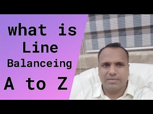 What is line balancing ? what is line balancing in garments industry ? production line balancing