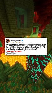 My (53M) daughter (15F) is pregnant, how do I tell her that our older daughter (31F) is actually her biological mother | Daily Facts