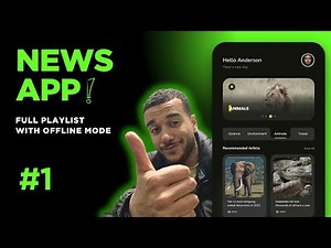 Flutter News App Tutorial - Home Screen Part 1