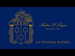 Celebration of Life Mae Bell Cole