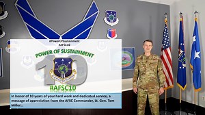 Air Force Sustainment Center Workforce Appreciation Message