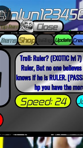 Roblox | Use Infinity Orb On Ruler? In Trollge Incident: Another Universe