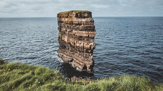 64K views · 816 reactions | Nature's Gift -------------- Photographing the Dun Briste sea stack at Downpatrick Head in County Mayo is a rite of passage for any photographer visiting Ireland. Formed in 1393 when the sea arch leading to the rock collapsed, what remains today is natures gift to photographers from all over the world. #ireland #wandertheworld #traveltag | Paul Choy | Facebook