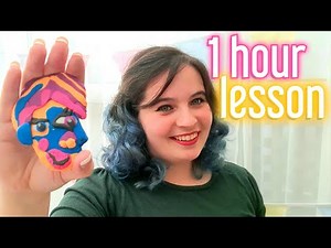 How to Make A Picasso Style 3D Clay Face in Art Club with Miss Burford