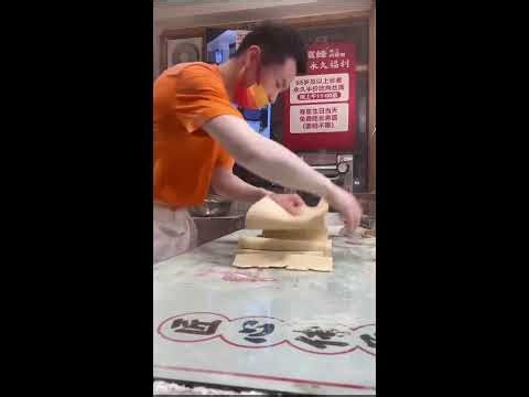 Third-Person Noodle Prep | Expressive Motions & Dough Extrusion | No Commentary