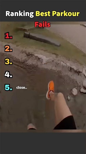 Ranking Best Parkour Fails Ever 😂 #usa #shorts