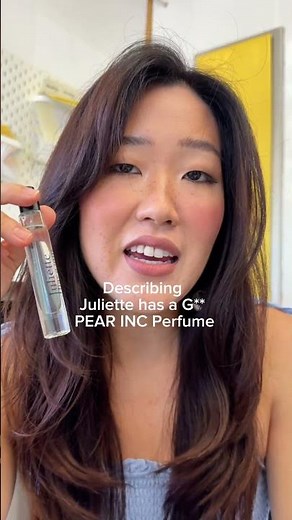 Describing Juliette has a gun pear inc perfume #perfumereview #fragrancereview