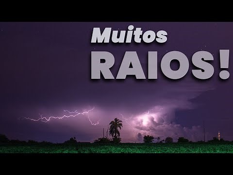 Nuvem Cumulonimbus com muitos raios! 02/01/2021