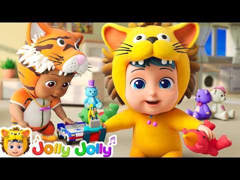 Clean Up Song | Johny Johny Yes Mama + More | Jolly Jolly - Learn and Play - Nursery Rhymes