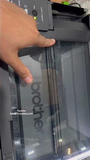 Brother T420W scanner makes noise..took it to the service center #printer #printerproblems #brother