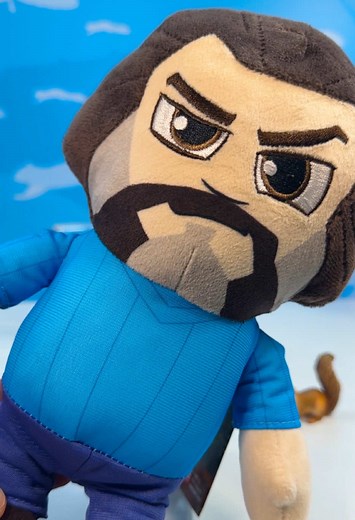 Minecraft Movie Plush: Steve and Friends