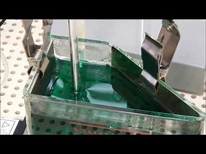 【実験】ハルセル試験（ニッケルワット浴 ３A、5分、撹拌なし）｜めっき液の評価｜山本鍍金試験器