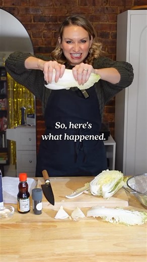 xtine cuisine on Instagram: "Raise your hand if you have been personally victimized by the NYT Cooking’s Addictive Cabbage recipe 🙋🏼‍♀️🥬 #foodie #cabbage"