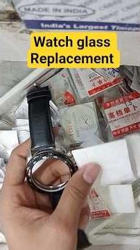 Edifice Premium Watch Glass Replacement 🔥 | Expensive Watch Repair Process 😱