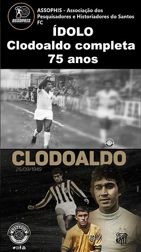 Clodoaldo completa 75 anos!