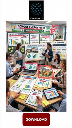 Project Based Learning (PBL) Example | School Energy Audit – Helsinki, Finland | Scienovate