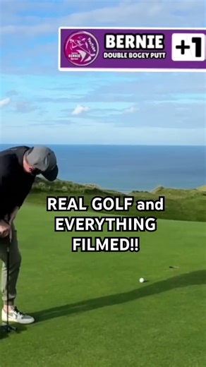 REAL GOLF on the channel! #golf #coursevlog #vlog #golfer #golfswing #youtubegolf