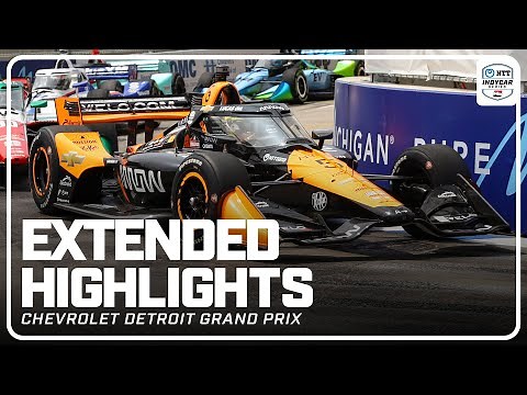 Extended Race Highlights | 2025 Chevrolet Detroit Grand Prix | INDYCAR SERIES