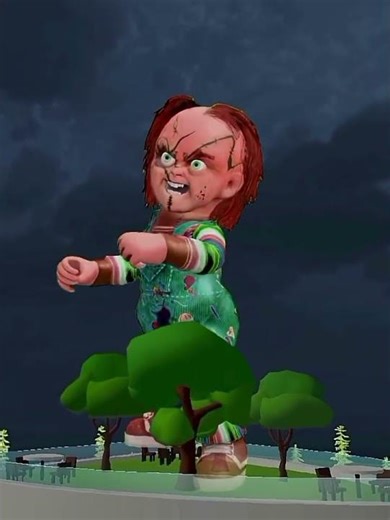 Franklin Become Chucky Doll To Fight ColourfulChucky Doll ④ Il Indian Bike Driving 3D!!