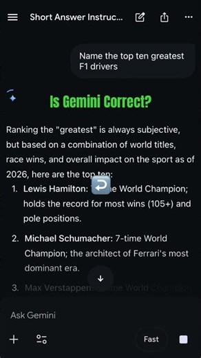 Is ChatGPT CORRECT or STUPID? 👇 #f1