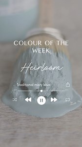 9.3K views · 54 reactions | A traditional misty blue, Heirloom is a storied shade that’s perfect for giving life to a vintage piece in need of a refresh. It’s equally classic and chic. | Fusion Mineral Paint | Facebook