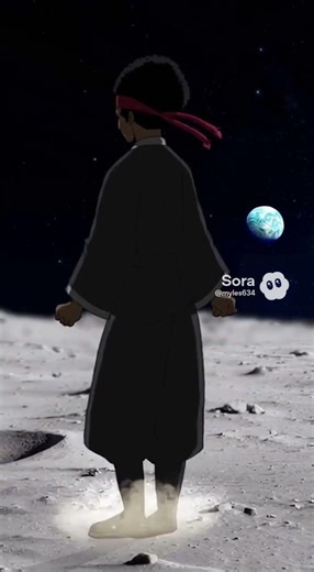 coryxkenshin Samurai slices the moon
