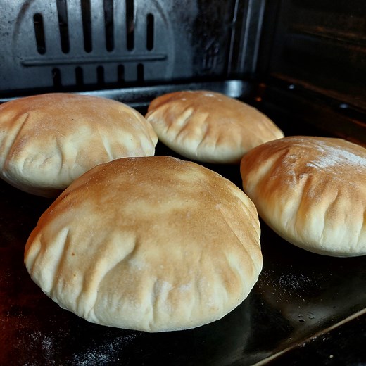 Pain pita au four‼️Le résultat est juste incroyable 😍 | Recette express et inratable
