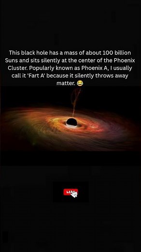 Phoenix A: The Biggest Black Hole Ever Found ⚫🌌