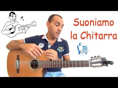 Suoniamo le note sulla chitarra