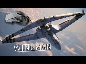 I DESTROY AN AIR FORTRESS in PROJECT WINGMAN VR