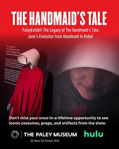1M views · 14K reactions | Under his eye, New York. ️⁣ The Handmaids made their way through Central Park, paused in Bryant Park, and lit up Times Square—all leading to one sacred destination: The Paley Center for Media.⁣ ⁣ Praise be, the exhibit is real. Step inside Gilead and explore the world of The Handmaid’s Tale like never before.⁣ ⁣ ️ Blessed are the ticket holders: https://bit.ly/41YPdv2 | The Paley Center for Media | Facebook