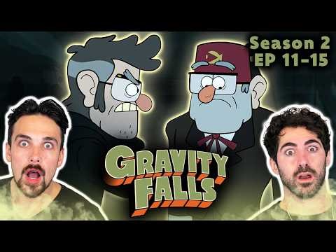 *GRAVITY FALLS* S2 EP11-15 (what an INSANE TWIST) | First Time Watching | Show Reaction