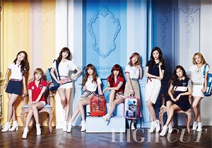 Behind the Scenes with Girls' Generation for High Cut