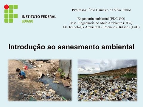 Introdução ao saneamento ambiental