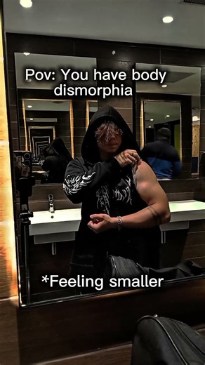 Pov: You have body dismorphia #fitness #motivation #bodybuilding
