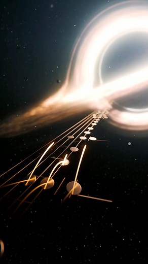 Polyfjord on Instagram: "Interstellar travel 🌌 My third attempt at making my own melody visualiser in Blender. Tutorial will be coming eventually, I’m just still discovering this style 🙏 Thank you for all the kind comments!! #b3d"