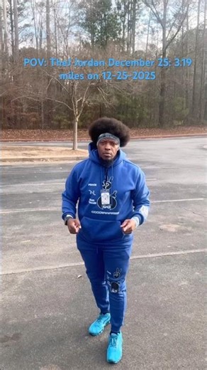 POV: TheJ Jordan December 25: 3.19 miles on 12-25-2025 #shorts #pov #viralshorts #youtubeshorts #fyp